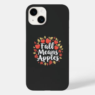 Fall Means Apple Picking Season Fall Autumn  Case-Mate iPhone 14 Case