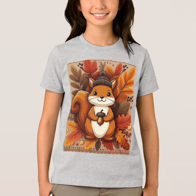 Fall Mood Tri-Blend Shirt (Front)