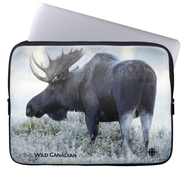 Fall - Moose Laptop Sleeve (Front)