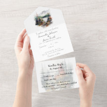 Fall Mountain Wedding 