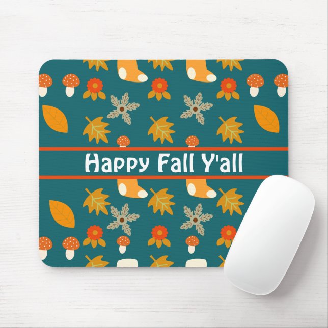 Fall Mouse Mat (With Mouse)