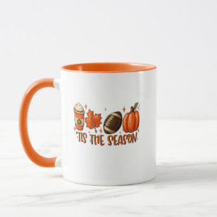Fall Mug, Tis The Season Mug, Fall Coffee Mug, Foo Mug