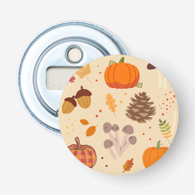 Fall Nature Bottle Opener (Front)