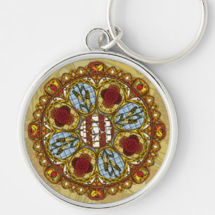 Fall Nouveau Keychain