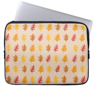 Fall Oak Leaves  Laptop Sleeve