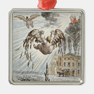 Fall of Icarus, 1807 Metal Tree Decoration