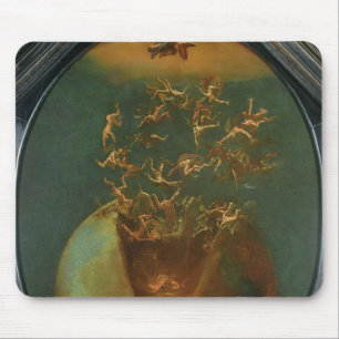 Fall of Satan and the Rebel Angels from Heaven Mouse Mat
