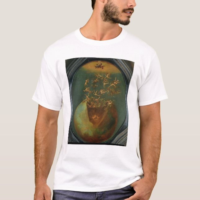 Fall of Satan and the Rebel Angels from Heaven T-Shirt (Front)
