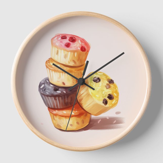 Fall of the Muffin Tower Clock (Front)