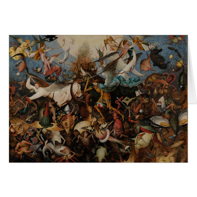 Fall of the Rebel Angels by Pieter Bruegel (Front Horizontal)