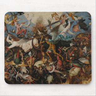 Fall of the Rebel Angels by Pieter Bruegel Mouse Mat