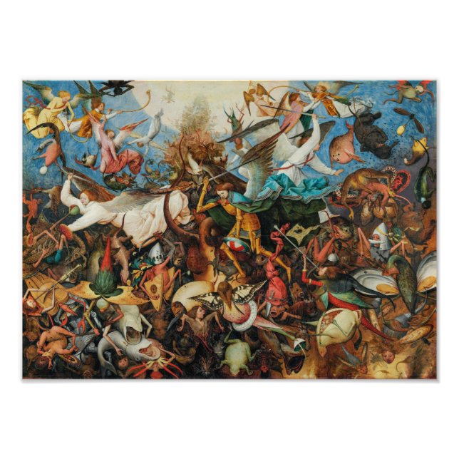 Fall of the Rebel Angels | Pieter Bruegel, Elder | Photo Print (Front)