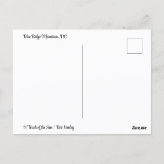 Fall on the Blue Ridge Postcard