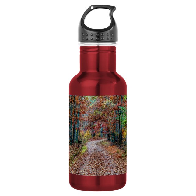 Fall On The Dirt Road new Stainless Steel Water Bo 532 Ml Water Bottle (Front)