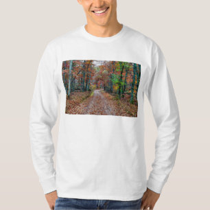 Fall On The Dirt Road new T-Shirt