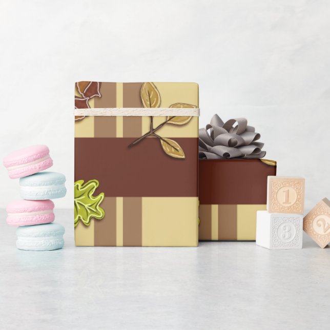 Fall or Thanksgiving Wrapping Paper (Baby Shower)
