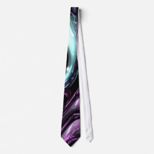 Fall Out Abstract Tie
