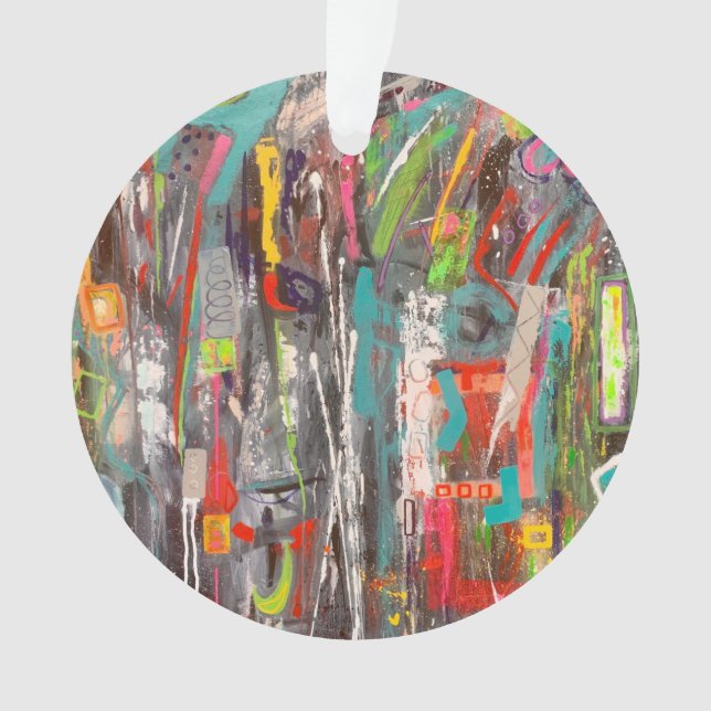 Fall Out Acrylic Ornament (Front)