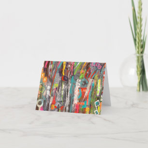 Fall Out Blank Note Card