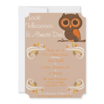 Fall Owl Baby Shower
