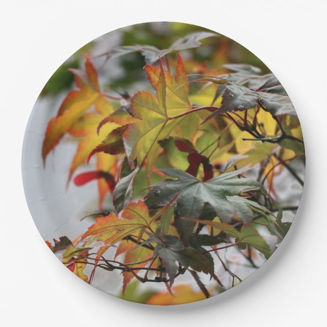 Fall Paper Plate (Front)