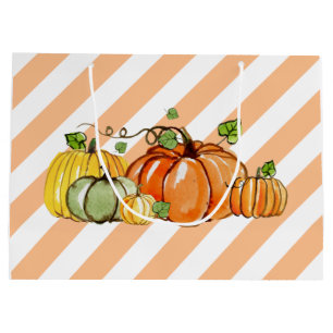 fall party, pumpkin,  birthday party Gift Bag