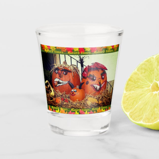 Fall Party Shot Glass (Front)