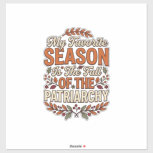 Fall Patriarchy Vintage Feminist Autumn Shirt Desi