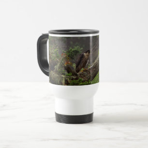 Fall - Peregrine Falcon Travel Mug