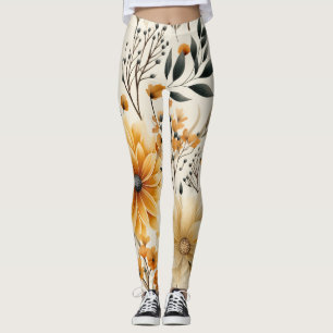 Fall petals leggings