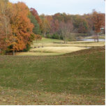 Fall photo of golf course. standing photo sculpture<br><div class="desc">Fall golf is so nice with the leaves in colour,  this photo can be changed to one of your favourite golf photos,  or any other of your favourite photos or images.</div>