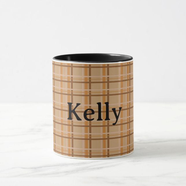Fall Plaid Mug (Center)
