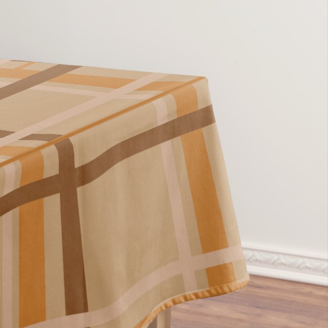 Fall Plaid Tablecloth (In Situ)