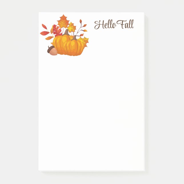 Fall Post Notes (Front)