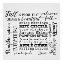 Fall-Poster-Wall Art-Digital Download