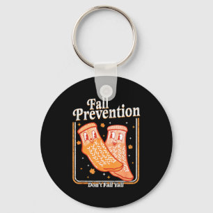Fall Prevention Don't Fall Y'all Physical Therapy  Key Ring