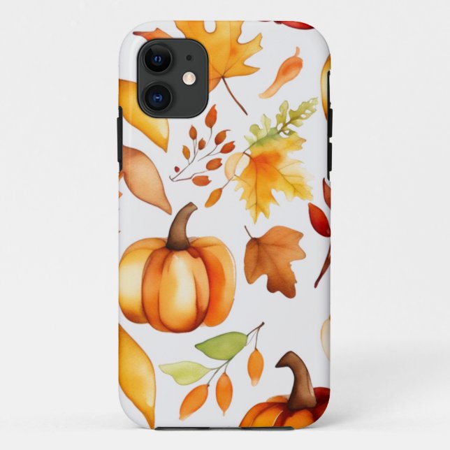 Fall Print Case-Mate iPhone Case (Back)