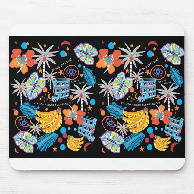 fall print mouse mat (Front)