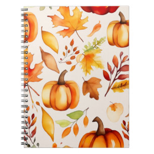 Fall Print Notebook