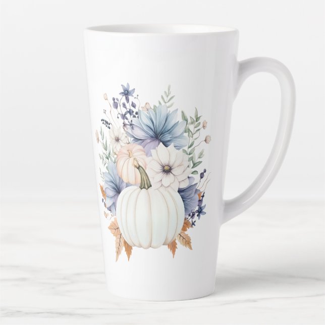 Fall Pumkins Latte Mug (Right)