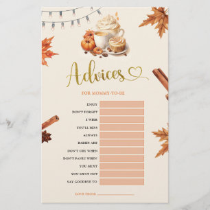 Fall Pumpkin Advices for Mom-to-be Games