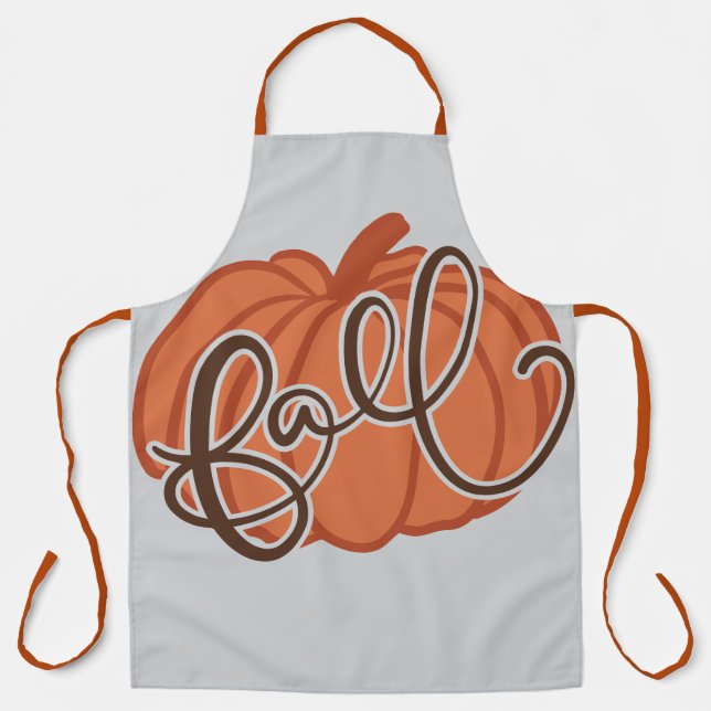 FALL pumpkin Apron (Front)