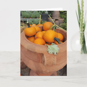 Fall Pumpkin Card