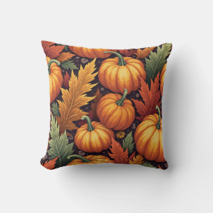 fall pumpkin cushion