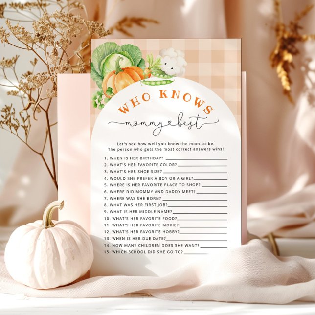 Fall pumpkin farm Who knows mummy best game (Creator Uploaded)