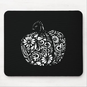 Fall Pumpkin For Halloween Funny Thanksgiving For Mouse Mat