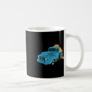 Fall Pumpkin Harvest Time Old Pickup Farm Truck  Coffee Mug