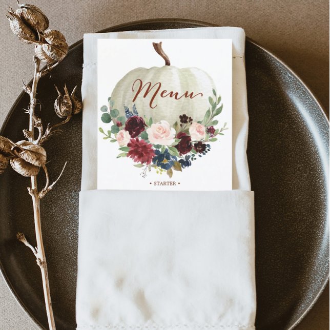 Fall Pumpkin Menus - (Creator Uploaded)