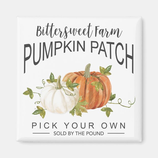 FALL PUMPKIN PATCH MAGNET (Front)