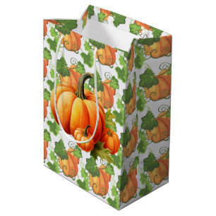 Fall Pumpkin Patch Medium Gift Bag